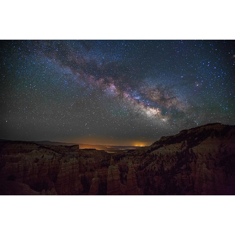 Mysterious Universe Mural Wallpaper Contemporary Wall Covering for Bedroom Decor