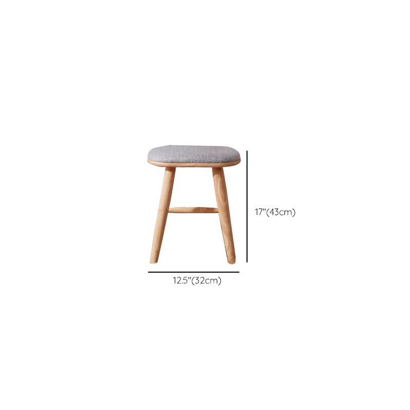 Modern Wood Dressing Table Solid Wood Make-up Vanity with Drawers