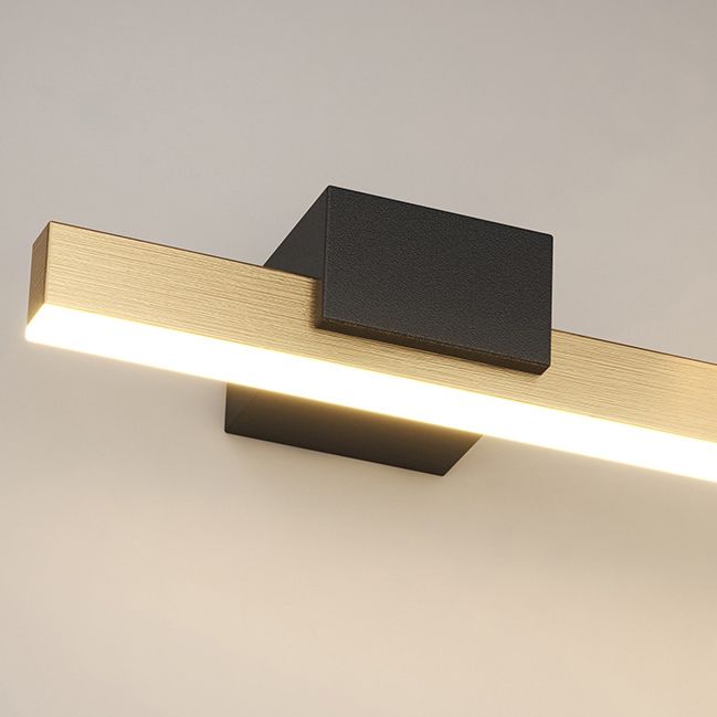 Rectangular Vanity Sconce Modern Minimalist Style Aluminum Vanity Light