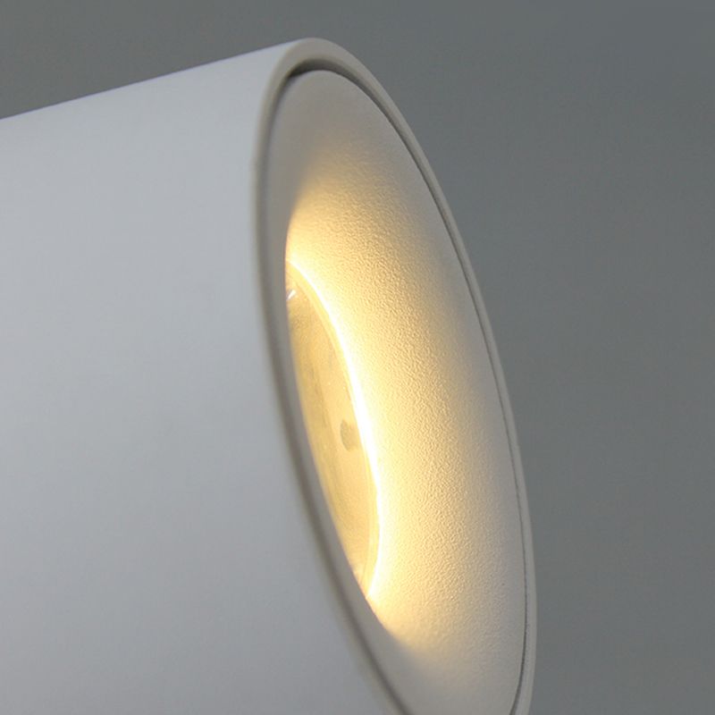 Luce da parete in stile muro ombreggiato in metallo per la camera da letto