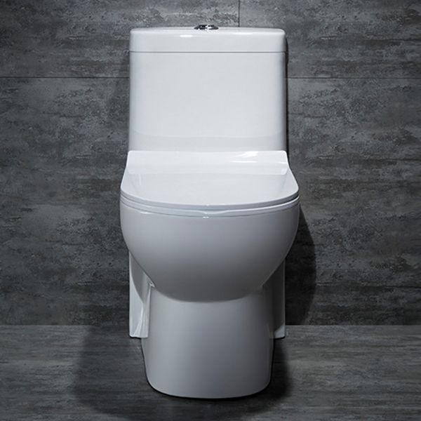 Traditional 1-Piece Toilet Floor Mounted White Urine Toilet for Bathroom