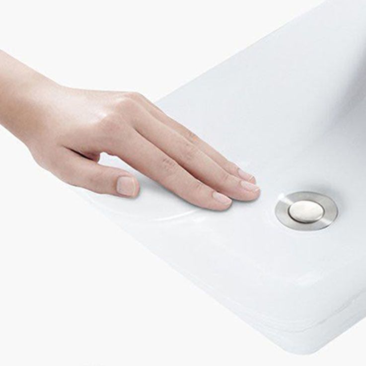 Bathroom Sink Ceramic Rod Handle Faucet Anti-spill Bathroom Sink