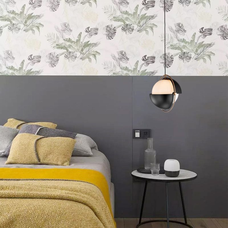 Contemporary Style Round Pendant Light Fixture Metal Dinning Room Pendant Light Kit