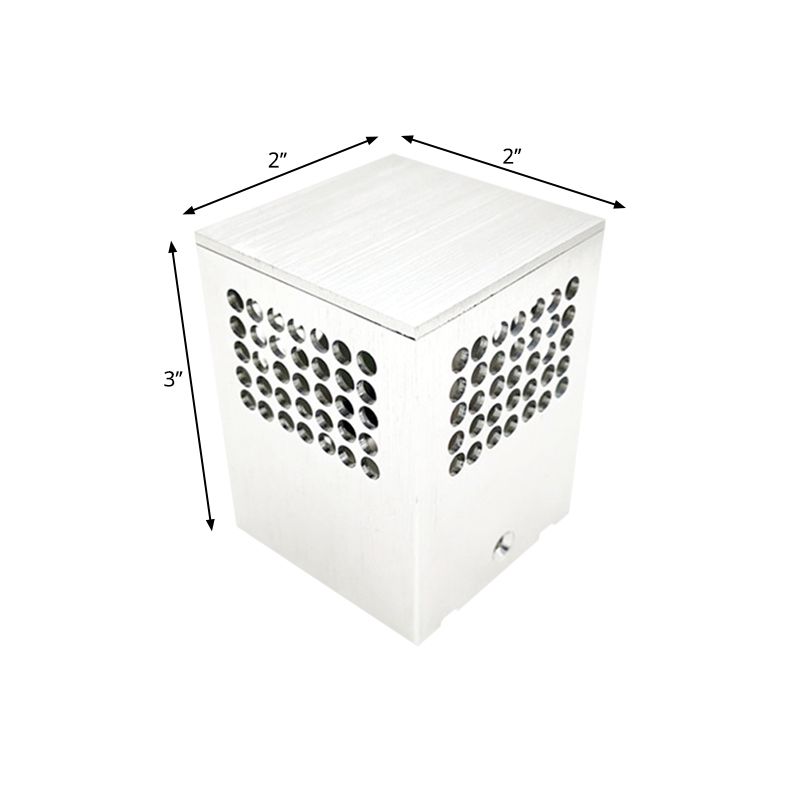 Cortes Circor Círculo Puro de pared Metal contemporánea Montaje de pared LED Iluminación en plata, azul/rojo/púrpura Luz