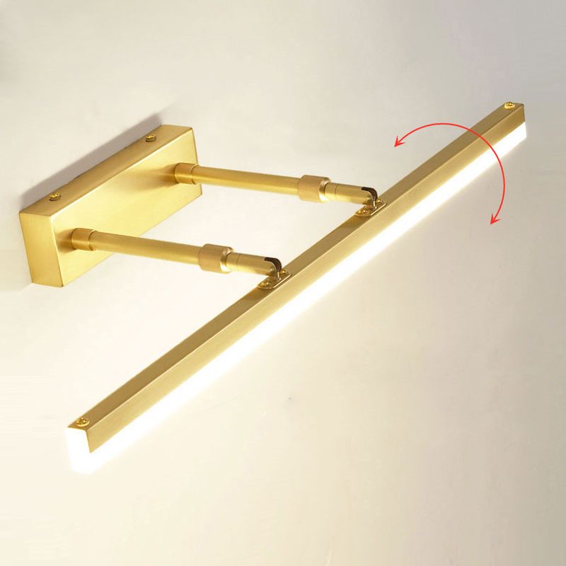 New Design LED Wall Mounted Vanity Lights with Adjustable Armfor Bathroom Powder Room