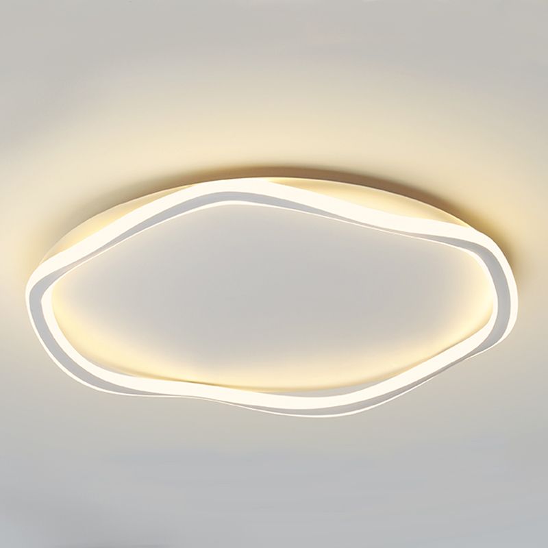 Plafonnier encastré contemporain Luminaire de plafond encastré géométrique