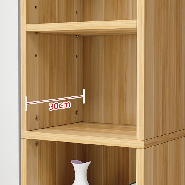 Modern Style Bookshelf Engineer Wood Bookcase for Home Office