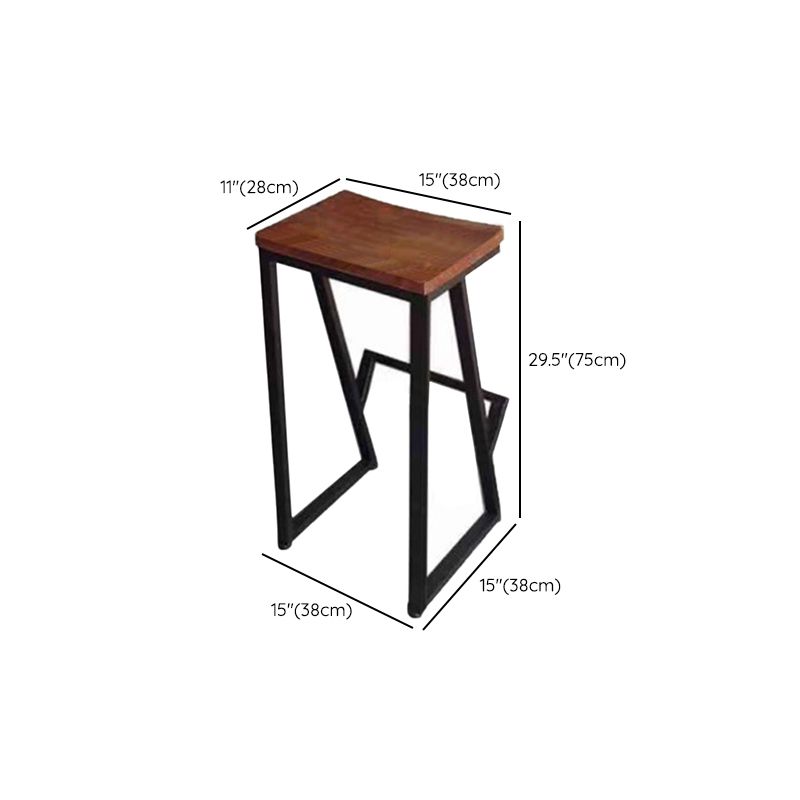 Contemporary Bar Table Set 1/4 Pieces Solid Wood Counter Height Set
