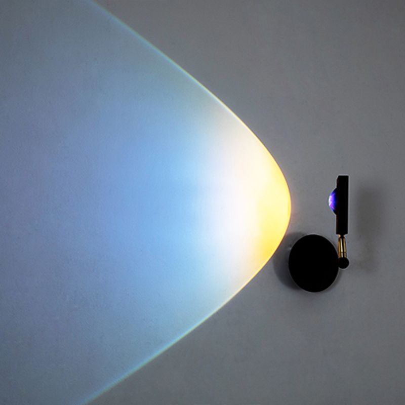 Armed 1-Light Modern Sconce Light LED Metal Wall Lighting Ideas for Living Room