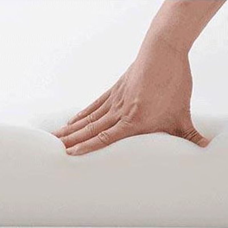 Cotton Blend Armless Sleeper Sofa Modern Tufted Back Sofa Couch