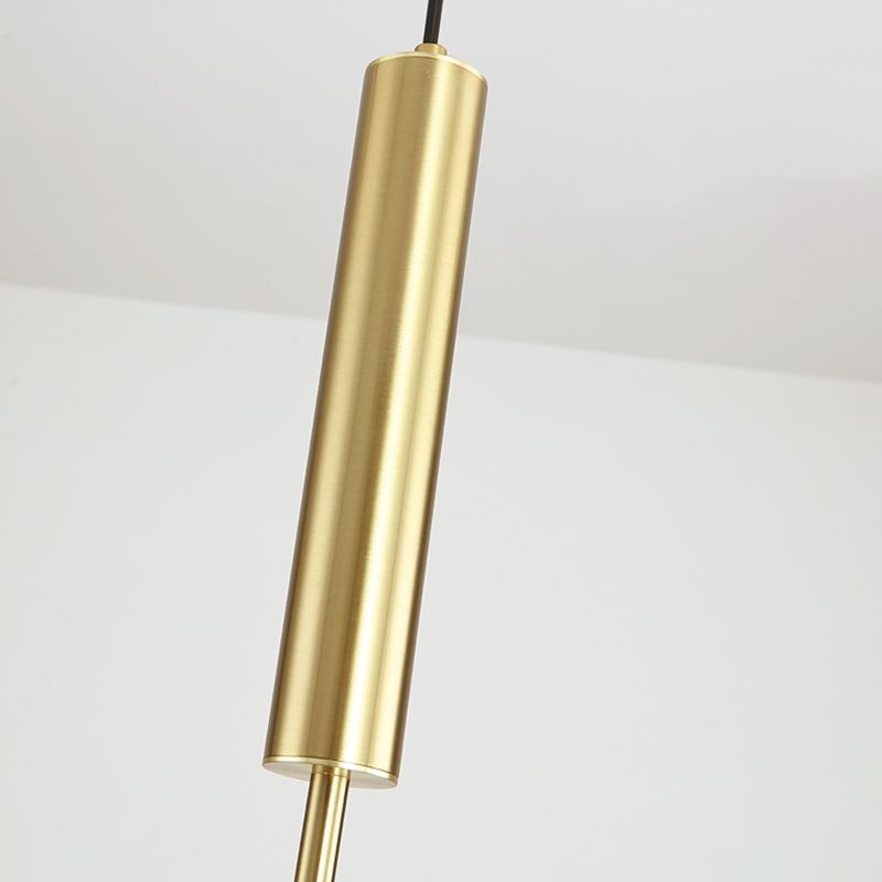 Ring and Oval Shape LED Pendant Light Modern Style Simple Metal Ceiling Pendant Light