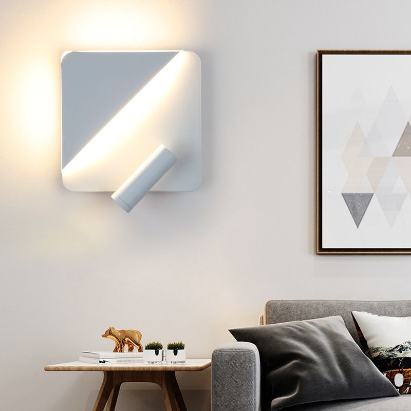 Modern Simplicity Geometric Wall Lamps Acrylic Wall Lighting Fixtures for Bedroom
