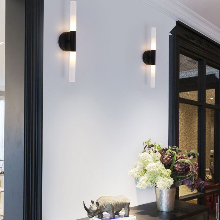 Contemporary Linear Wall Mounted Lights Metal Wall Mounted Lamp for Bedroom