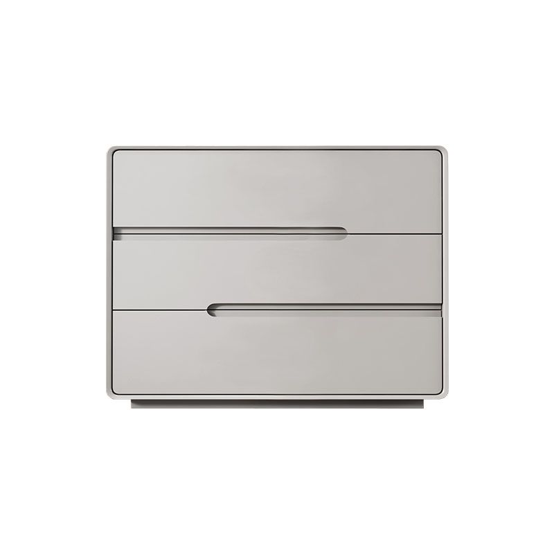 Modern Horizontal Double Dresser Wood Storage Dresser for Bedroom