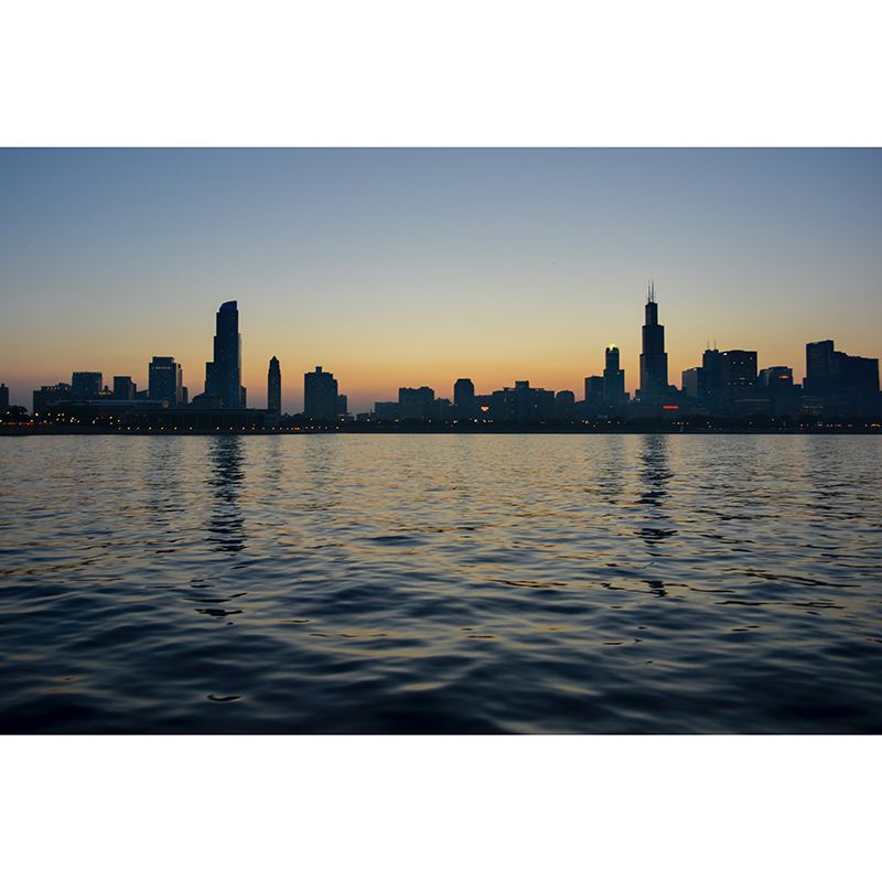 Photography Wall Mural Wallpaper Urban Scenery Sitting Room Wall Mural