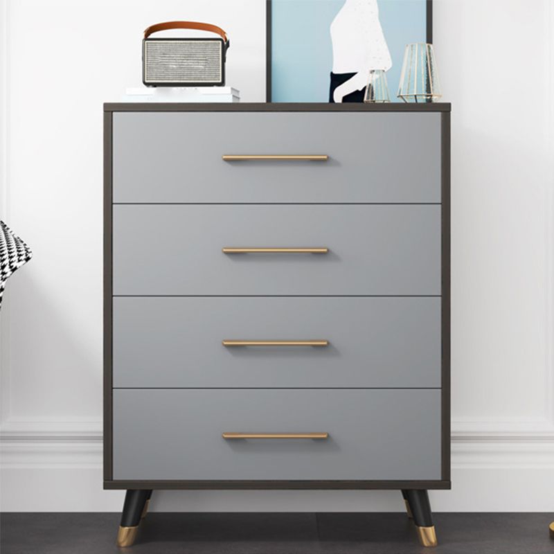 Modern Accent Chest 15.75 inch Wide  with Soft Close Drawers in Grey