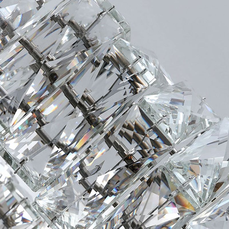 Ligera de pared de cristal de estilo de pared de tira múltiple de luz para el comedor para comedor