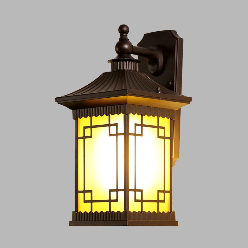 1-bulbino a squarcio a squarcio a parete a parete funce foglie di montaggio a parete nera black lampada a monte