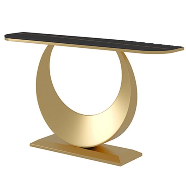 Contemporary Console Accent Table Antique Finish 11.81" W Sofa Console Table