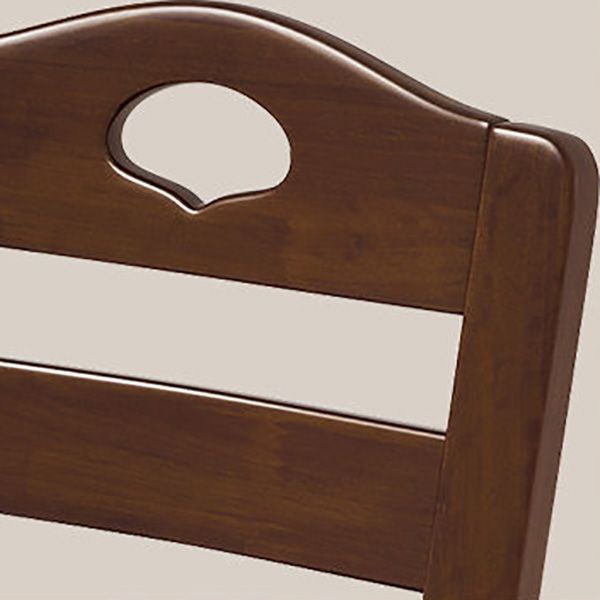 Contemporary Wood Kitchen Dining Side Chair Ladder Back Side Chair