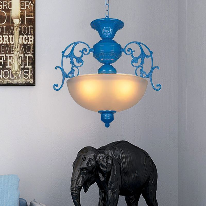 BOL BOLL LAMPE CHANDELIER Classic Style Metal 3 Lumières Salon Hanging Light
