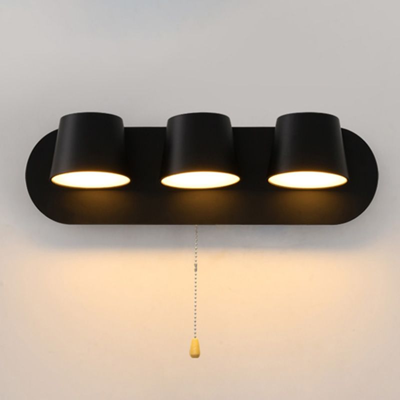 3/2/1 Kopfbeleuchtung Einfachheit Leuchte Leuchte in Schwarz/Weiß für Schlafzimmer