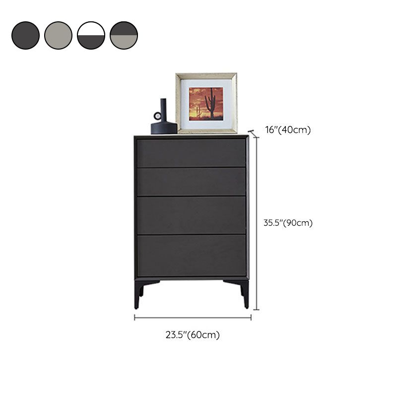 15.6-inch W Modern Storage Chest Stone Dresser with 2/3/4/5 Drawers