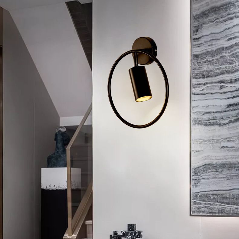 Cylinder Wall Light Sconce Nordic Luxury Style 1 Light Sconces