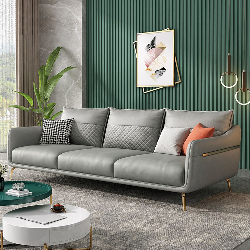 Moderner Stil Charles von London Latex/Schwamm Sitz gefülltes Massivholz -Basisofa gefüllt