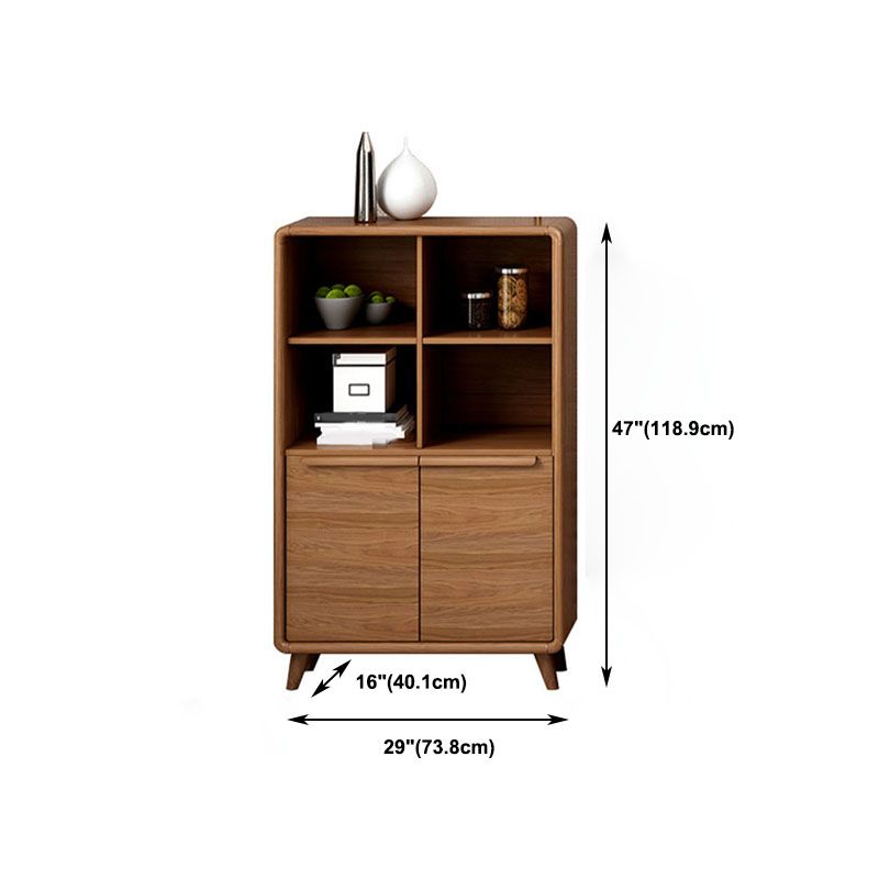 Bedroom Dresser Modern Solid Wood Storage Chest with Drawers