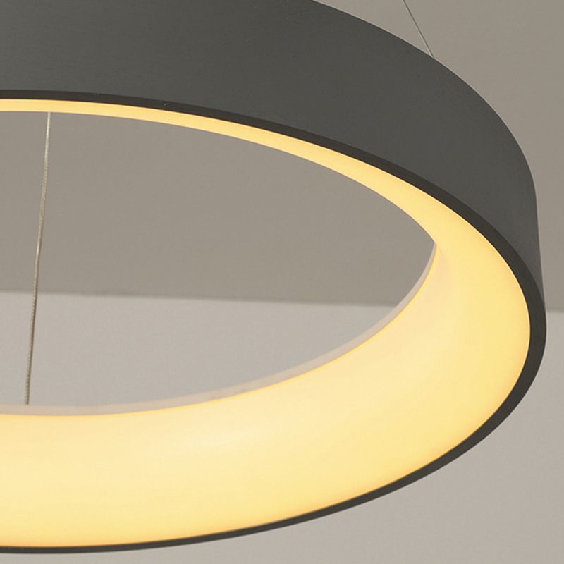 Modern Simple Style LED Pendant Light Living Room Hanging Light Fixture