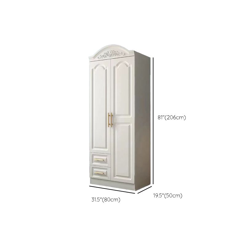 French Country Wardrobe Armoire White Wooden Wardrobe Cabinet