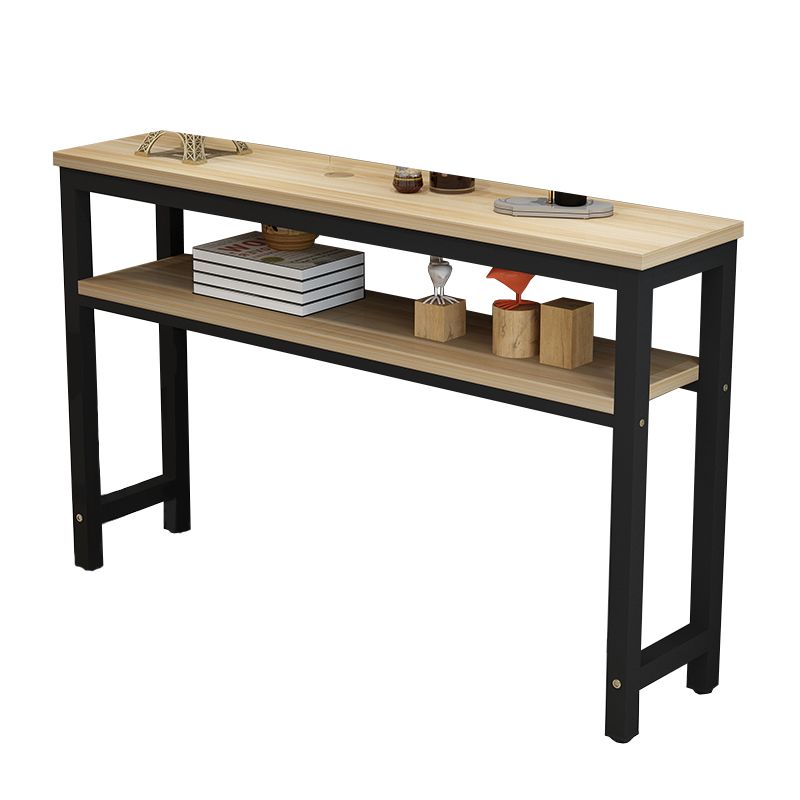 Modern Rectangle Wood Counter Table 3/5 Pieces Bar Table Set for Cafe