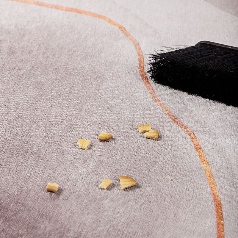 Grijze tape tapijt prachtige binnen tapijt polyester vlek resistent gebied tapijt voor woonkamer