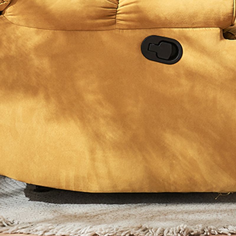 Scandinavian Upholstery Recliner Chair Microsuede Standard Recliner