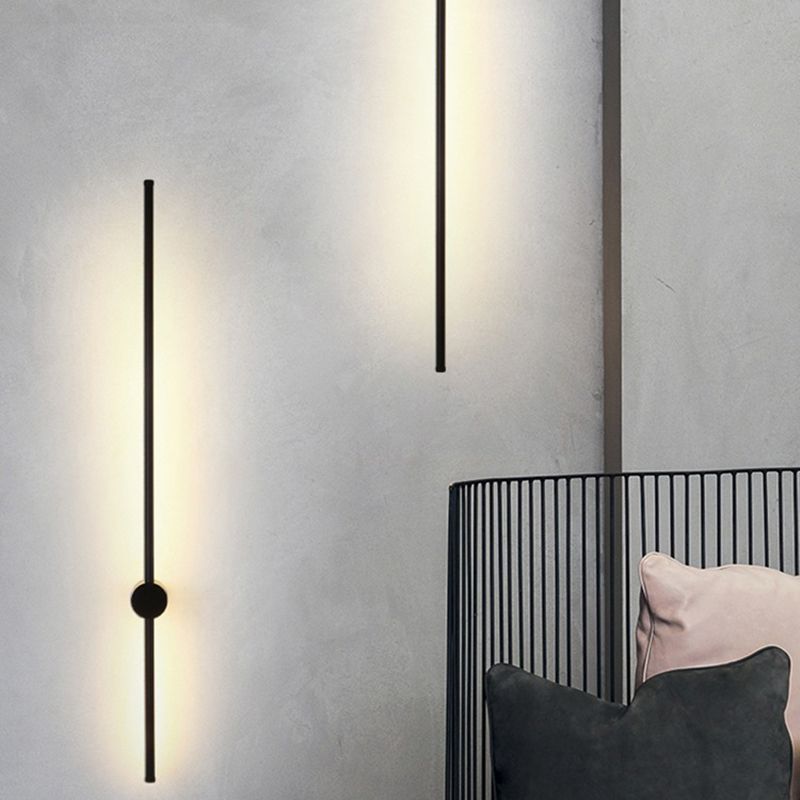 Lineare Form Metallwand Licht moderne 2 Leichter Wandhalterung Leuchte