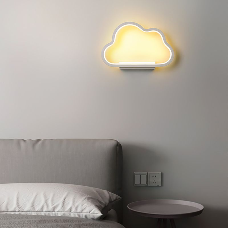 Children Wall Lamp LED Wall Mount Lamp with Silica Gel Shade for Kid's Room