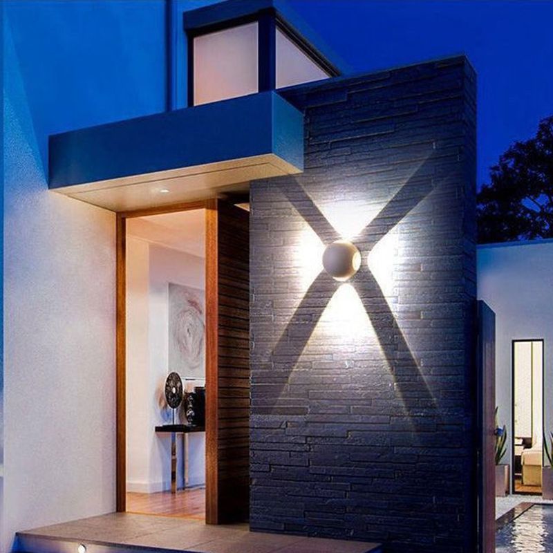 Simplicity Style LED Wall Lamp Aluminum + PVC Lens Home Decorative Ambiance Wall Sconce in Warm White Light