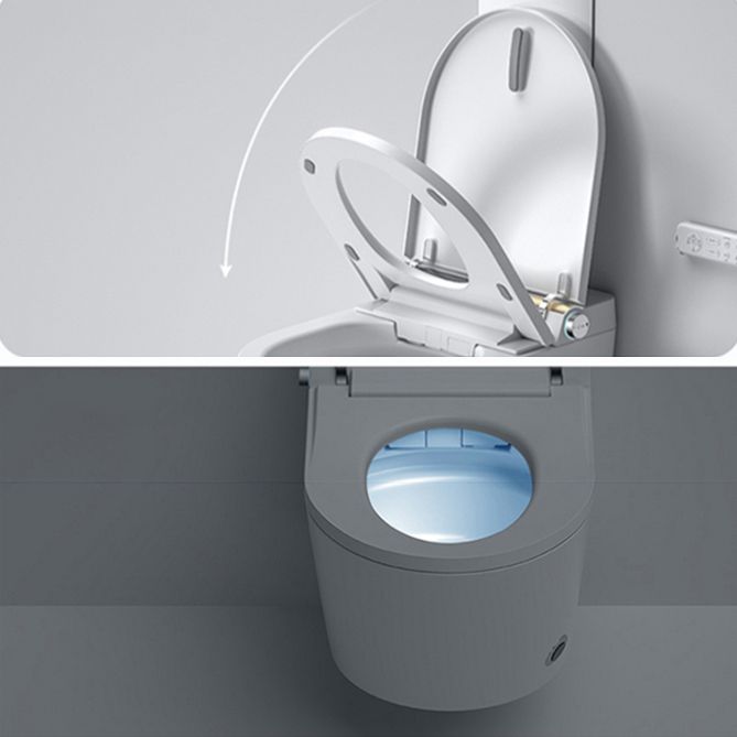 Modern Wall Mount Flush Toilet One-Piece Toilet Single Flush Urine Toilet
