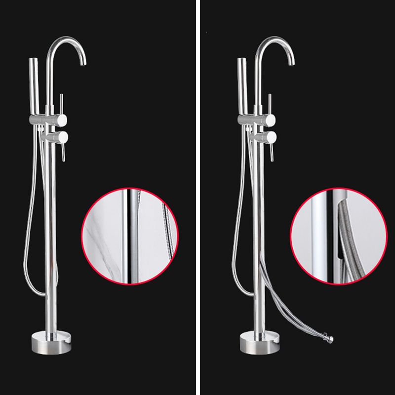 Modern Freestanding Tub Fillers Copper Freestanding Bathtub Faucet