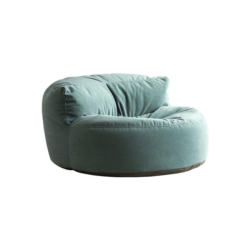 Velvet Armless Chair 34.64" L x 39.37" W x 18.89" H Accent Chair for Living Room