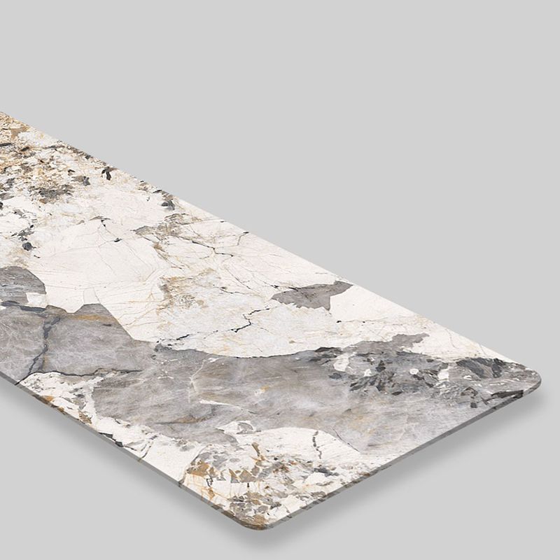 Luxurious Rectangle Dining Set 1/2/3/5/6/7/9 Pieces Sintered Stone Top Dinette Table Set