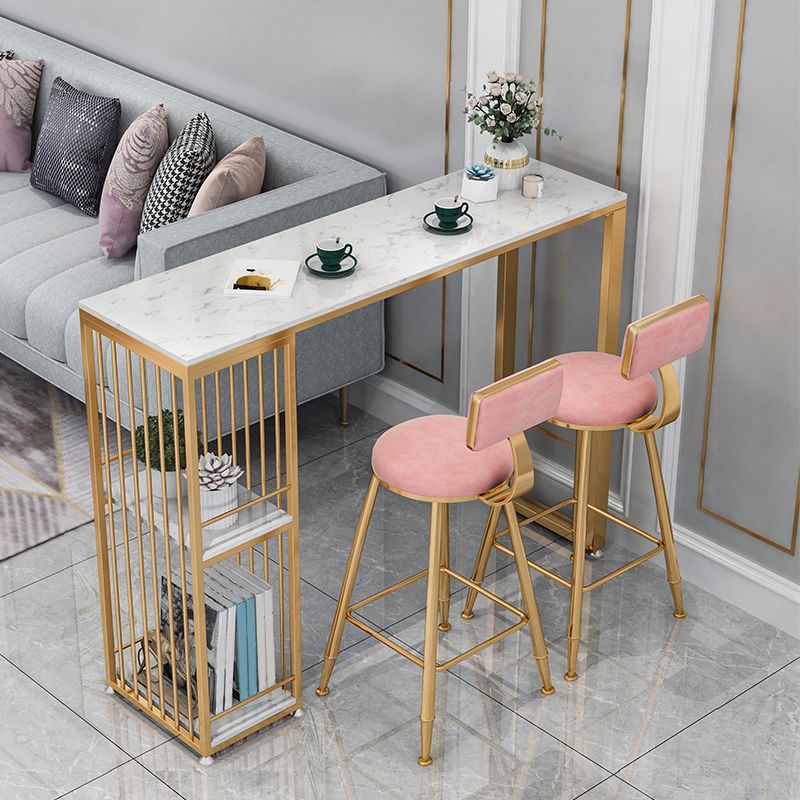 1/2/3 Pieces Bar Stool and Table Set Contemporary Pub Dining Set