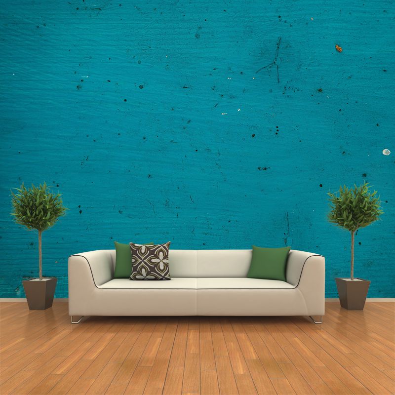 Wood Texture Wall Mural Industrial Style Home Decor Mildew Resistant for Room