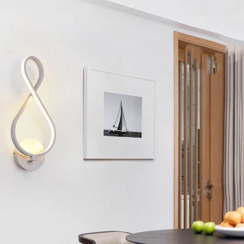 Esszimmer Wandleuchte moderner Minimalismus geometrische Wandhalterung Beleuchtung