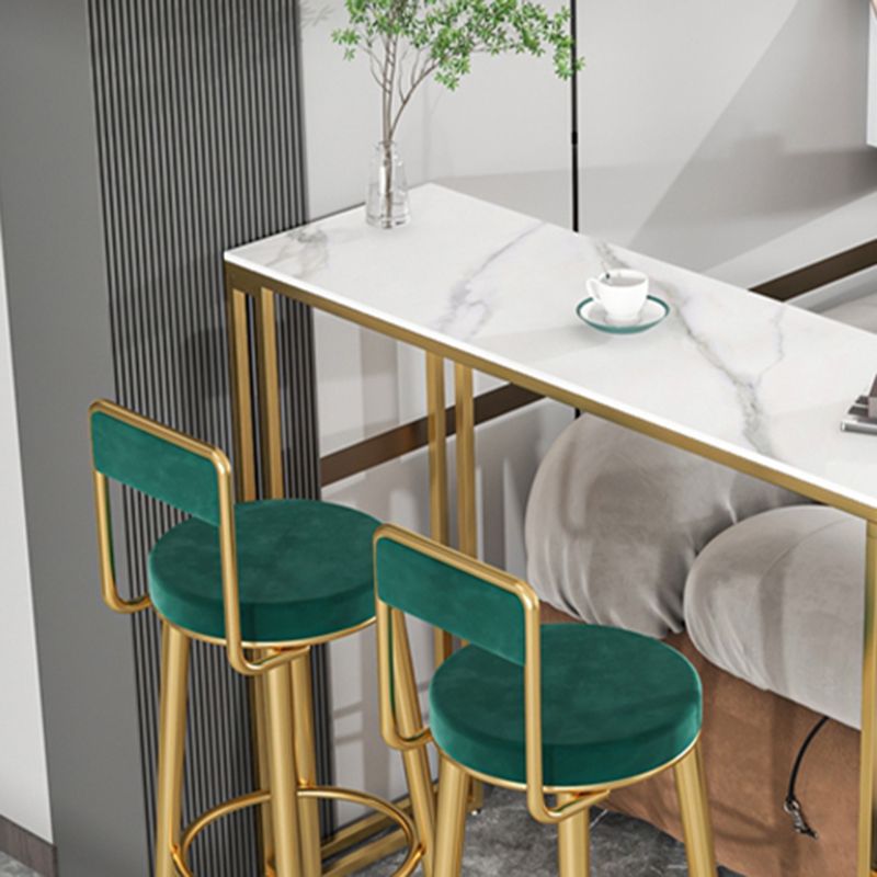 Contemporary Style 1/2/3/4 Pieces Specialty Stone Bar Table Set for Living Room