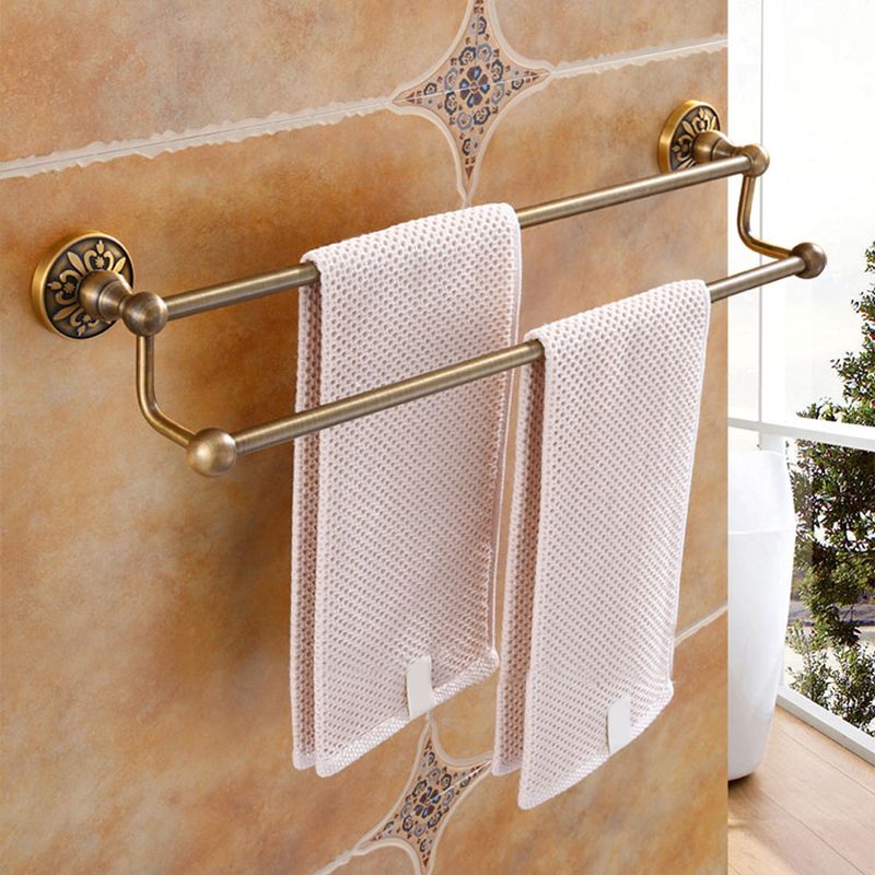 Traditional Vintage Brass Bathroom Accessory As Individual Or As a Set