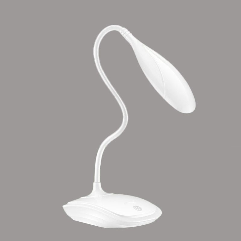 Siliconenarm Eenvoudig ontwerp LED-bureaulamp aanraakgevoelig dimmer leeslicht op 3-niveau voor het bedrag bed