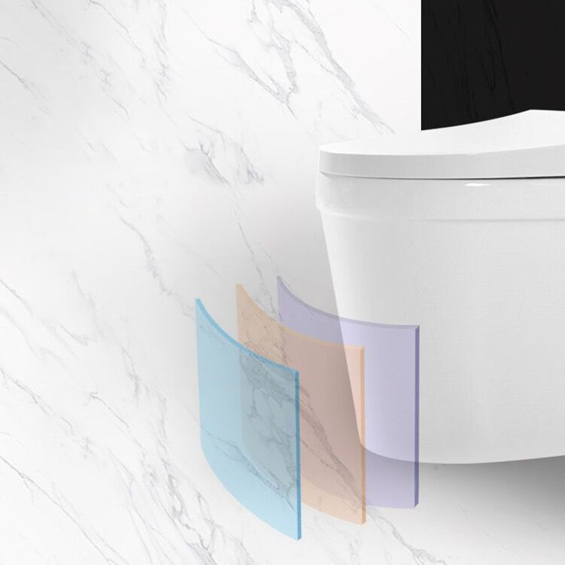 Siphon Jet Porcelain Toilet Bowl One-Piece Toilet Floor Mounted Urine Toilet