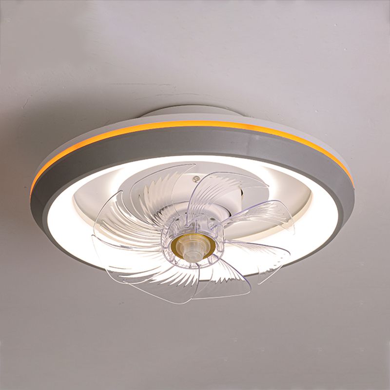 Pendentif de plafond rond en métal 2 lumières LED LED LED LUCHES